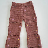 Rosewood Bloom Crochet Set | Brown