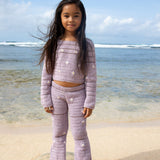 Lavender Bloom Crochet Set | Purple
