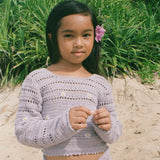 Lavender Bloom Crochet Set | Purple