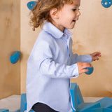 Anti-Spill Cotton Button Up Shirt