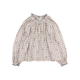 Vichy Blouse | Grey