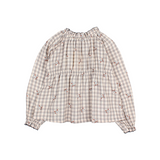Vichy Blouse | Grey