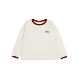 Melange T-shirt | Pomegranate