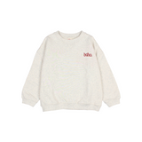 Fleece Sweatshirt | Ecru Melange