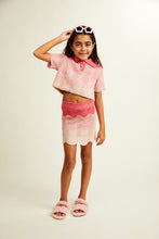 Load image into Gallery viewer, Portofino Crochet Top And Skirt Set | Pink

