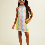 St Barth Swirl Crochet Dress