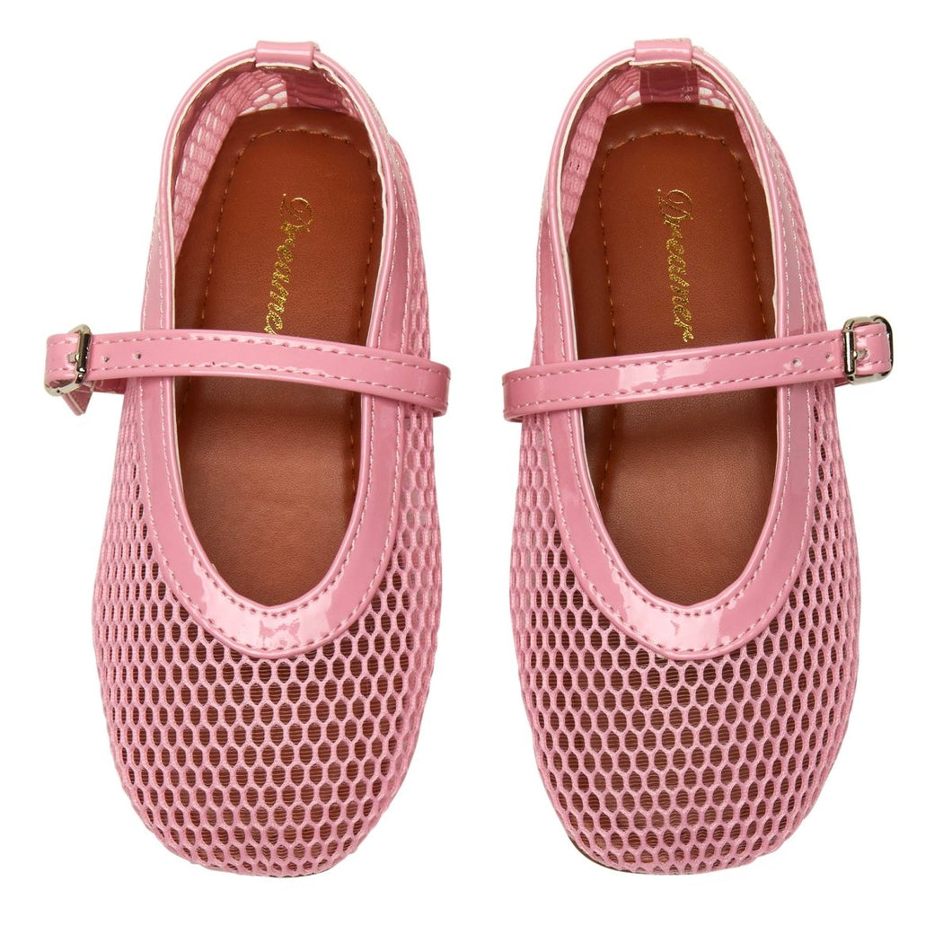 Lala Mesh Flats | Pink
