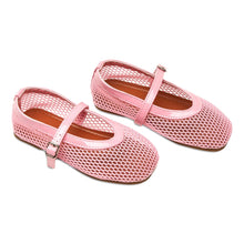 Load image into Gallery viewer, Lala Mesh Flats | Pink
