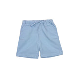 Emile Shirt & Short Set | White/Blue