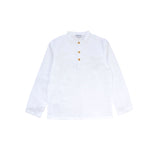Emile Shirt & Short Set | White/Blue