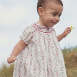 Baby Cherry Dress & Bloomer Set | Roses Farandole