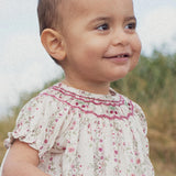 Baby Cherry Dress & Bloomer Set | Roses Farandole