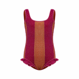 Osemini Lumiere Stripes Sporty Maillot | Bicolor