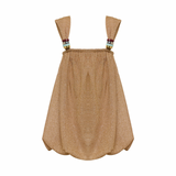 Osemini Lumiere Multi Ring Ballon Dress | Gold