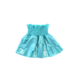 Bianca Skirt Aqua Glitter