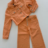 Amalfi Jeans & Rachel Jacket Set | Orange