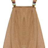 Osemini Lumiere Multi Ring Ballon Dress | Gold