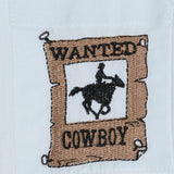 Cowboy Pj's Shorts | Pale Blue