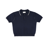 Xalapa Knitted Polo | Navy
