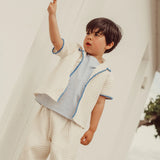 Camões Carrot Pants & Shirt Set | Ecru