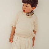 Camões Carrot Pants & Shirt Set | Ecru