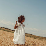 Sophia Embroidered Dress | Ecru