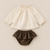 Adele Coulotte Bloomer Set | Honey Leopard