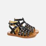 Plagette Stud | Noir