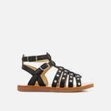 Plagette Stud | Noir