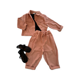 Corduroy Shacket & Friday Pant Set | Sunset Serenade