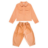 Corduroy Shacket & Friday Pant Set | Sunset Serenade