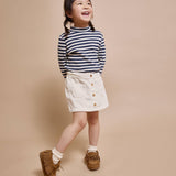 Fancy Strip T-shirt | Navy