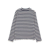 Fancy Strip T-shirt | Navy