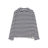 Fancy Strip T-shirt | Navy