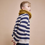 Stripes Jumper | Navy
