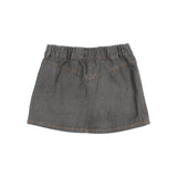 Denim Skirt | Grey