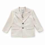 Sansalva2 Blazer | Ivory Stone