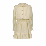SWANKA dotted voile dress