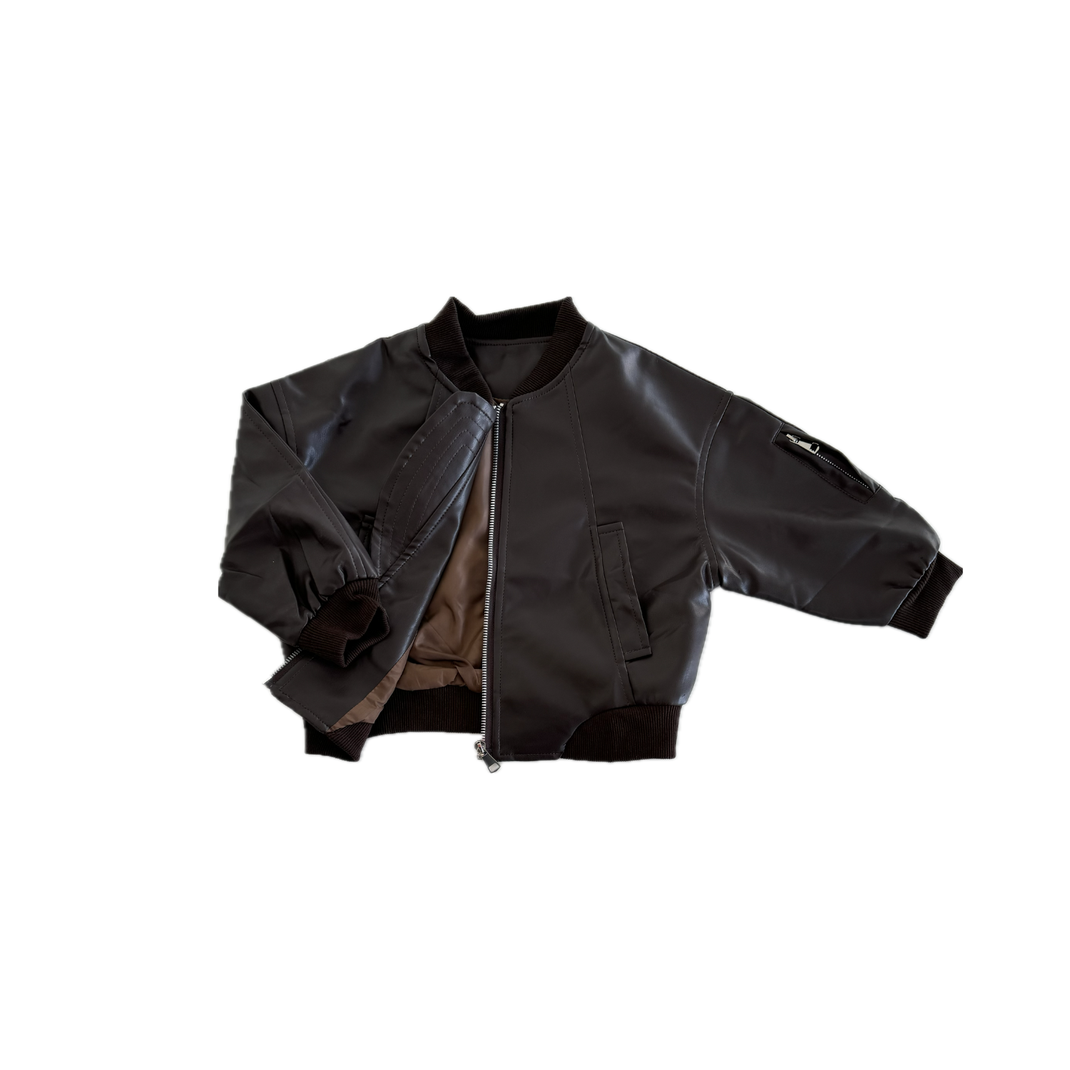 Bomber Jacket | Brown – Hello Cecelia