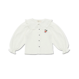 Peter Pan Ruffle Blouse | Shell
