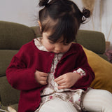 Luna Cardigan BB | Burgundy