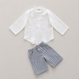 Adamo Linen Shirt | White