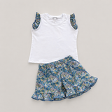 Fedevolant Short | Blue Floral