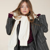 Gazby Stripes BCoat | Grey
