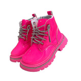 Hot Pink Crystal Boots