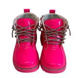 Hot Pink Crystal Boots