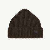 Beanie | Dark Chocolate Rib Knit