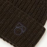 Beanie | Dark Chocolate Rib Knit