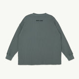 Waffle Tee | Pewter