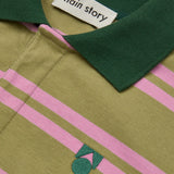 Polo Shirt | Cedar Stripe